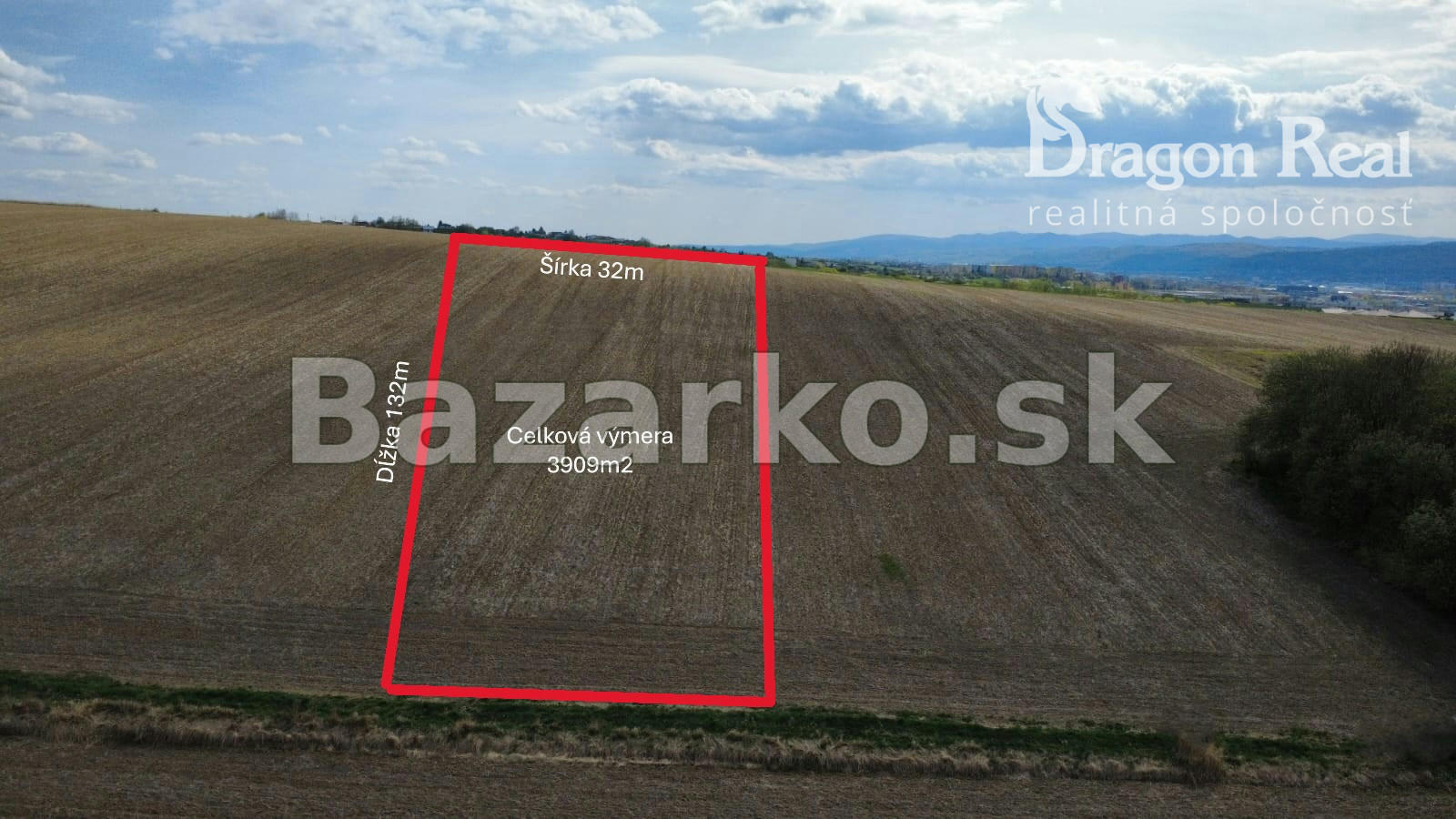 PREDAJ - Investičný pozemok o rozlohe 3909m2 - ĽUBOTICE